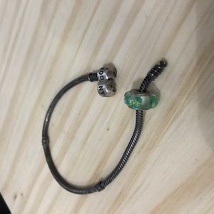 Green/Blue Pandora Charm